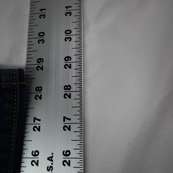 LOFT 31 / 12 Modern Skinny Ankle Dark Wash Stretch Denim Womens Jeans - Picture 4 of 9